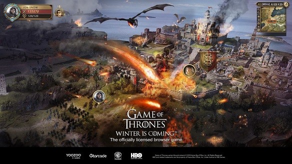 Game of Thrones Winter is Coming gioco mmorpg