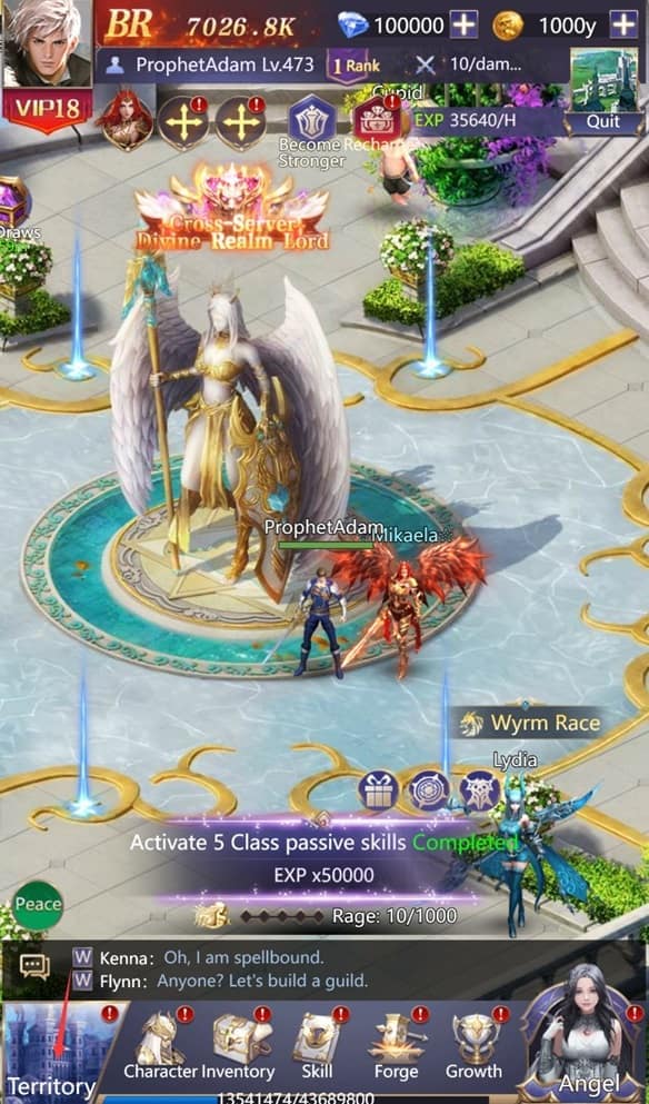 League of Angels Pact gioco mmorpg